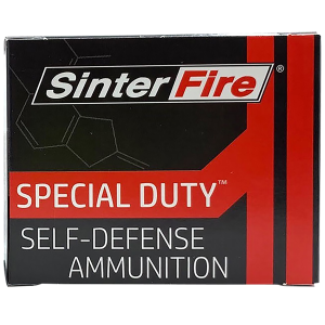 United States Association of Gun Owners SinterFire Inc SF40125SD Special Duty (SD) 40S&W 125gr Lead Free Frangible Hollow Point 20 Per Box/10 Case - $13.85 at United States Association of Gun Owners
