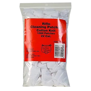 United States Association of Gun Owners Southern Bloomer 118 Cleaning Patches .22 Cal Cotton 1000 Per Bag - $13.68 at United States Association of Gun Owners