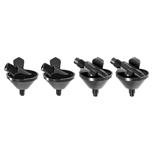 Lee Precision 90453 Quick Change Drum Set Black Nylon Works With Classic/Auto Drum Powder Measure
