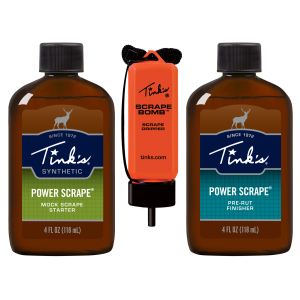 United States Association of Gun Owners Tinks W5226 Power Scrape All-Season Deer Attractant Pre-Rut Finisher Scent Mock Scrape Starter Scent 4 oz Dripper - $12.88 at United States Association of Gun Owners