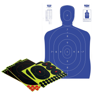 United States Association of Gun Owners Birchwood Casey 34602 Shoot-N-C Reactive Target Self-Adhesive Paper Multi-Color Silhouette Kit - $12.75 at United States Association of Gun Owners