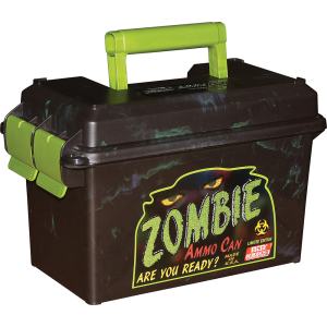 United States Association of Gun Owners MTM Case-Gard AC50Z Ammo Can 50Cal Rifle Black w/Zombie Green Accents Polypropylene - $12.67 at United States Association of Gun Owners