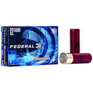 United States Association of Gun Owners Federal F13100 Power-Shok Magnum 12Gauge 3" 1 7/8oz 00BuckShot 5 Per Box/50 Case - $12.31 at United States Association of Gun Owners