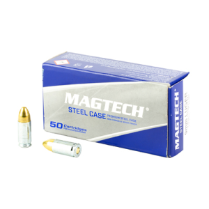 United States Association of Gun Owners MAGTECH 9MM 115GR FMJ STEEL 50/1000 - $12.06 at United States Association of Gun Owners