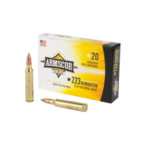 United States Association of Gun Owners Armscor FAC223-1N .223 Rem 55gr FMJ Rifle Ammo, 20-Round - $12.00 at United States Association of Gun Owners