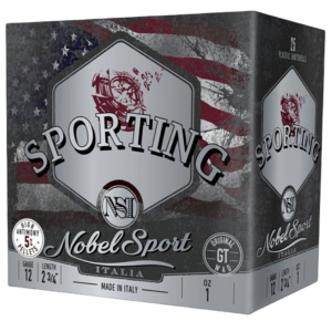 United States Association of Gun Owners Nobel Sport Due Sporting Shotshells 12 ga 2-3/4 1 oz 1315 fps #7.5 25/ct - $11.21 at United States Association of Gun Owners