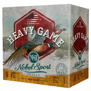 United States Association of Gun Owners Nobel Sport Heavy Game Shotshells 20 ga 2-3/4" 1 oz 1165 fps #6 25/ct - $11.87 at United States Association of Gun Owners