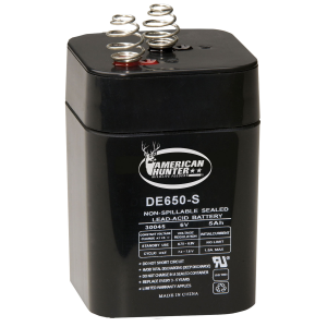 United States Association of Gun Owners American Hunter DE30053 6 Volt 5 AMP Rechargeable Lantern Battery - $11.76 at United States Association of Gun Owners