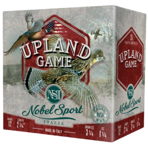 United States Association of Gun Owners Nobel Sport Upland Game Shotshells 12 ga 2-3/4" 1-1/4 oz 1220 fps #8 25/ct - $11.76 at United States Association of Gun Owners