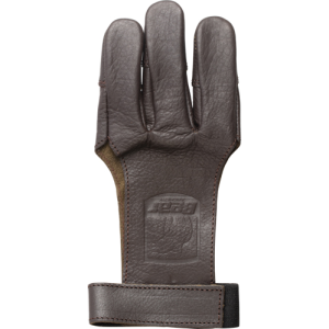 United States Association of Gun Owners Bear Archery ASG101L Leather 3-Finger Shooting Glove, Ambidextrous - $11.44 at United States Association of Gun Owners