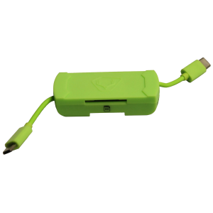 United States Association of Gun Owners HME HMESDCRAND Memory Card Reader Android Compatible With Tablets w/Micro USB & USB Connector Up To 256GB Black/Green - $11.36 at United States Association of Gun Owners