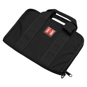 United States Association of Gun Owners Hornady 99117 Pistol Case Soft Black/Red Holds 1 Handgun Cordura - $11.35 at United States Association of Gun Owners