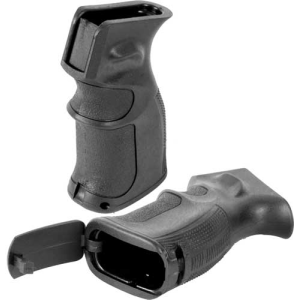 J&E AK47 ERGONOMIC OPERATOR - PISTOL GRIP SINGLE GROOVE BLK