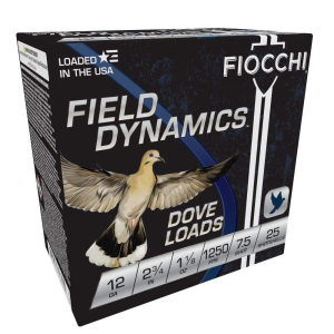 United States Association of Gun Owners Fiocchi Lead Dove & Quail 12ga 2-3/4in 1-1/8oz Shotshells, #7.5 - $10.92 at United States Association of Gun Owners