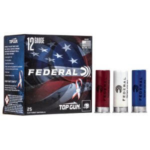 United States Association of Gun Owners FED TOP GUN 12GA 2.75" #8 RWB 25/250 - $10.14 at United States Association of Gun Owners