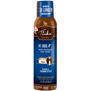 United States Association of Gun Owners Tinks W5501 #1 Doe-P Non-Estrous Fogger Deer Attractant Doe Urine Scent 5 oz Aerosol - $10.13 at United States Association of Gun Owners