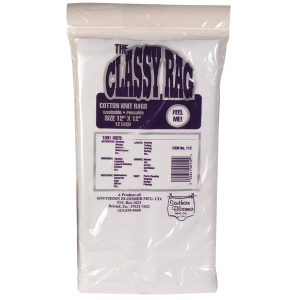 United States Association of Gun Owners Southern Bloomer 112 Cleaning Patches Cotton 12" x 12" 12 Per Bag - $9.78 at United States Association of Gun Owners