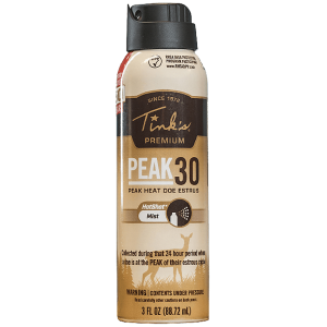 United States Association of Gun Owners Tinks W5343 Peak30 Hot Shot Deer Doe In Estrus Scent 3 oz Mist - $9.72 at United States Association of Gun Owners
