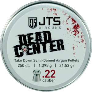 JTS PELLETS DEAD CENTER 22 - SEMI-DOMED 21.53 GR 250CT