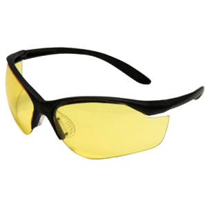 United States Association of Gun Owners Howard Leight R01536 Uvex Vapor II Shooting Glasses Adult Amber Lens Anti-Fog Polycarbonate Black Frame - $9.48 at United States Association of Gun Owners