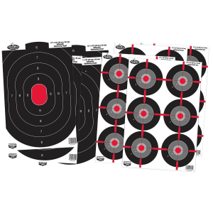 United States Association of Gun Owners Birchwood Casey 35725 Dirty Bird Combo Pack Silhouette/Bullseye Paper Target 12" x 18" 8 Per Pkg - $9.15 at United States Association of Gun Owners