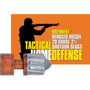 United States Association of Gun Owners BRENNEKE USA LOW RECOIL 20GA - 2.75" 3/4OZ SLUG 5RD 50BX/CS - $9.67 at United States Association of Gun Owners