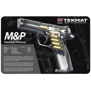 United States Association of Gun Owners TekMat TEKR17SWMPCA S&W M&P Cutaway Cleaning Mat Black/White Rubber 11" x 17" - $8.53 at United States Association of Gun Owners