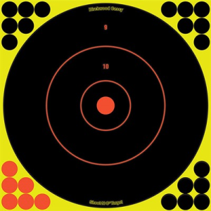 United States Association of Gun Owners Birchwood Casey SRC-5 12in Self-Adhesive Bullseye Targets, 5 Pack - $8.24 at United States Association of Gun Owners
