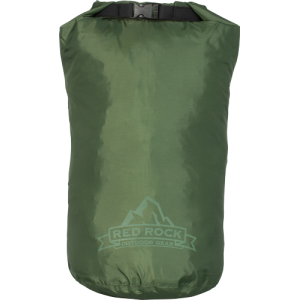 RED ROCK ROLL TOP DRY BAG - 13 LITER WATERPROOF BLACK