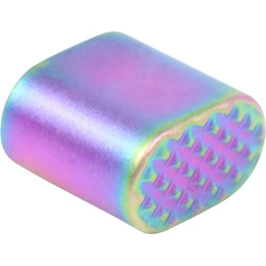 GUNTEC AR15 EXTENDED MAG - BUTTON RAINBOW PVD COATED