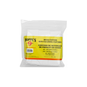 United States Association of Gun Owners Hoppe's 1204S 38-45 Caliber Cleaning Patches, 500 Pack - $7.90 at United States Association of Gun Owners