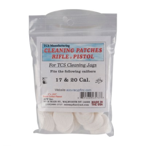 United States Association of Gun Owners CLEANING PATCHES 17-22 CALIBER - $8.30 at United States Association of Gun Owners