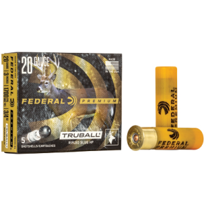 United States Association of Gun Owners Federal Premium TruBall 20 Gauge 3in Rifled Slug, 328 Grain - $7.63 at United States Association of Gun Owners