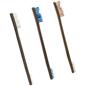 United States Association of Gun Owners Otis FG3163 AP Brushes Bronze/Nylon/Stainless Steel Bristles 3 Pack - $7.59 at United States Association of Gun Owners