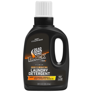 United States Association of Gun Owners Dead Down Wind 117200 Black Premium Laundry Detergent Odor Eliminator 20 oz Jug - $7.16 at United States Association of Gun Owners