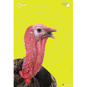 United States Association of Gun Owners Allen 15267 EZ Aim Splash Reactive Turkey Targets, 12x18in, 6 Pack - $7.50 at United States Association of Gun Owners