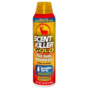 WRC DEORDORANT SPRAY SCENT - KILLER GOLD 3.6OZ SPRAY