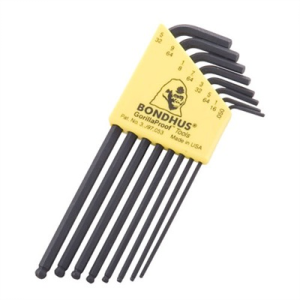 United States Association of Gun Owners Bondhus 10932 BallDriver Standard Hex Key L-Wrench 8-Piece Set - $7.91 at United States Association of Gun Owners
