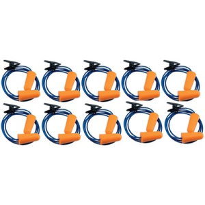 United States Association of Gun Owners RANGE EAR PLUGS 31DB NRR 10-PACK BLUE/ORANGE - $7.77 at United States Association of Gun Owners