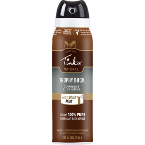 United States Association of Gun Owners TINKS DEER LURE TROPHY BUCK - HOT SHOT MIST 3OZ. AEROSOL - $7.66 at United States Association of Gun Owners