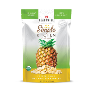 United States Association of Gun Owners Readywise Organic Freeze Dried Pineapple - $6.99 at United States Association of Gun Owners