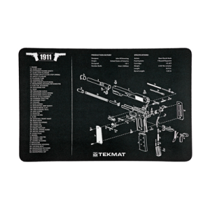 United States Association of Gun Owners TEKMAT PISTOL MAT 1911 BLK - $6.84 at United States Association of Gun Owners