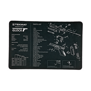 United States Association of Gun Owners TEKMAT PISTOL MAT FOR GLOCK 17 BLK - $6.84 at United States Association of Gun Owners