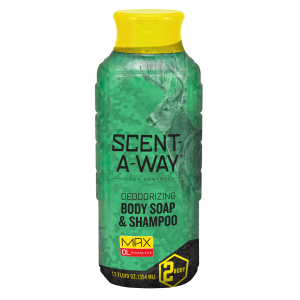 United States Association of Gun Owners Scent-A-Way 07755 Max Green Soap Odor Eliminator Odorless Scent Vegetable Proteins 12 oz Liquid - $6.53 at United States Association of Gun Owners