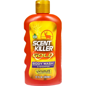 United States Association of Gun Owners Wildlife Research 1240 Scent Killer Gold Body Wash/Shampoo Odor Eliminator 12 oz Bottle - $6.78 at United States Association of Gun Owners