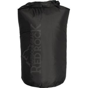 RED ROCK ROLL TOP DRY BAG - 4 LITER WATERPROOF BLACK