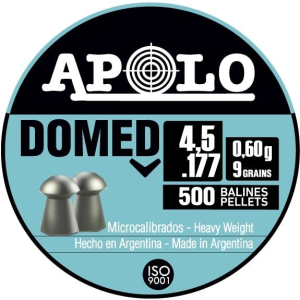 United States Association of Gun Owners Hatsan Apolo Domed Air Rifle Pellets 177 Cal 9 gr 500/ct - $6.48 at United States Association of Gun Owners