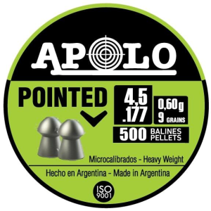 United States Association of Gun Owners Hatsan Apolo Pointed Air Rifle Pellets 177 Cal 9 gr 500/ct - $6.48 at United States Association of Gun Owners