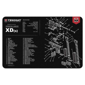 United States Association of Gun Owners TekMat 11x17 Gun Cleaning Mat- Springfield Armory XD-S - $6.04 at United States Association of Gun Owners