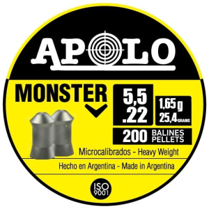 United States Association of Gun Owners Hatsan Apolo Monster Air Rifle Pellets 22 Cal 25.4 gr 200/ct - $6.37 at United States Association of Gun Owners